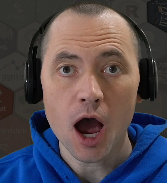 Eric, the statistician in complete shock